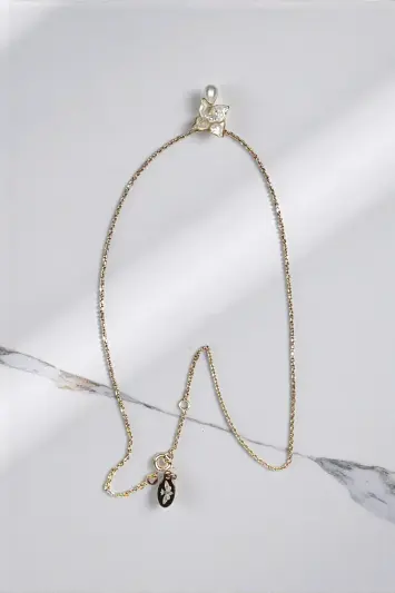 Collier Hanielle - Bijou de mariée artisanal, création Provence