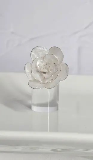 Bague Eden - Bijou de mariée artisanal, création Provence